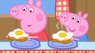 The American Breakfast  | Peppa Pig Official Full Episodes