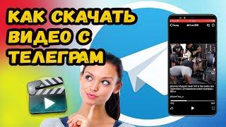 КАК СКАЧАТЬ ВИДЕО С ТЕЛЕГРАМА? СКАЧИВАЕМ ВИДЕО С ТЕЛЕГРАМ