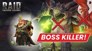 Gnishak Destroys Bosses in Raid: Shadow Legends!!