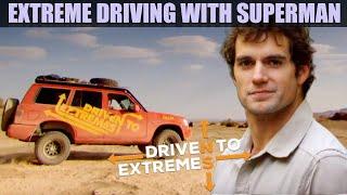 Extreme Driving with Superman | Driven To Extremes - The HOTTEST Road in the world