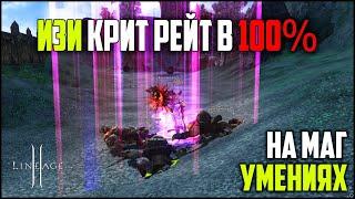 Разгоняю шанс маг.крита в PvE магу и суммонеру. Простой способ достижения 100% крита в Lineage 2.