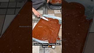 Amritsar’s Famous Chocolate Burfi Making|| Indian Street Food