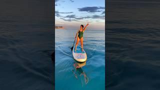 Сап прогулка на закате #сапборд #sup #supboard #витязево #сукко #анапа #sea #сап