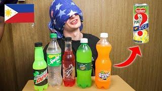 Can We Guess The Drinks in The Philippines BLINDFOLDED?! 