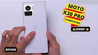 moto x30 pro 5G white colour unboxing || x30 pro hands on review