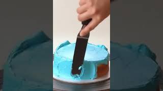 Cake So FantascyMake Mixing Cup Cake So Satisfying #shorts 26