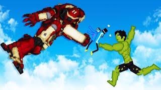 We Smash the Hulk with the Hulkbuster in People Playground!