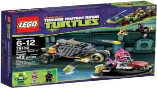 LEGO TMNT Ninja Turtles Turtle Lair Invasion Review : LEGO 79117