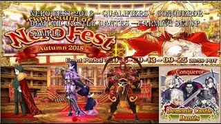 Nero Fest 2018 – Qualifiers – Conqueror – Demonic Castle Dantes – +5 Lottery Farming setup