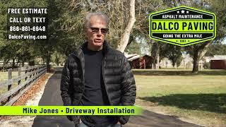 Dalco Paving in Polk County - Driveway Installation - Jones Testimonial