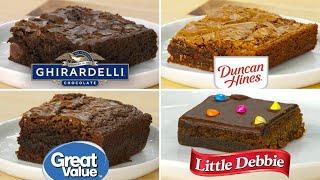 Pro Chefs Blind Taste Test Every Boxed Brownie Mix | Epicurious