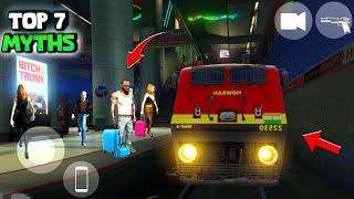 New Underground Railway Station In Indian Bike Driving 3D - Top 7 Myths #97