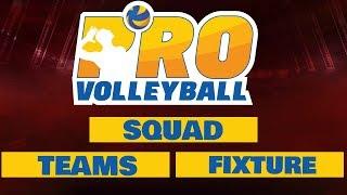 Pro Volleyball League Teams, Squad , Fixture & Telecast  details | Sports India Live
