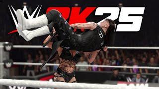 WWE 2K25 - Rhea Ripley vs Dominik Mysterio Extreme Rules Intergender Match