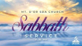 Mt. D'Or SDA Church - February 27, 2021