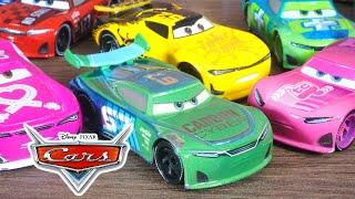 Disney Cars Carbon Cyber Next Gen Piston Cup Racer and Racers Collection