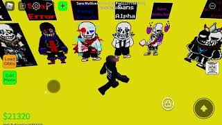 Sans multiverse [obby creator] [roblox]