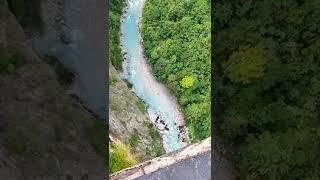 Bridge over misty mountains | Tara River Canyon | Djurdjevica Tara Bridge | Montenegro | Черногория