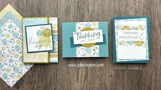 3 Stampin' Up! Everyday Happiness Card Ideas | Jan 23 Thursday Night Stamp Therapy