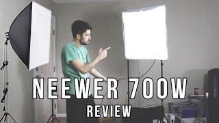 Neewer 700w Professional Softbox Light Kit - REVIEW and TEST