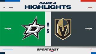 NHL Game 4 Highlights | Stars vs. Golden Knights - April 29, 2024