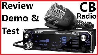 Uniden Bearcat 980SSB  CB Radio - Detailed Overview, Demo and First Impressions