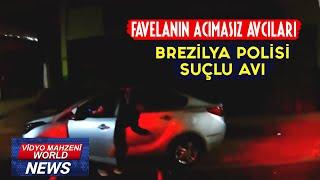 Polis Çatışması Brezilyalı polisleri suçlu avı. Adam Kenan Sofuoğlu gibi sürüyor.