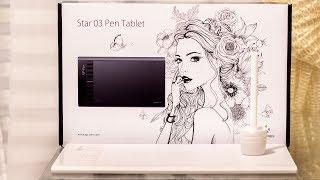 Графический планшет XP-PEN STAR 03 PEN TABLET [распаковка, тест]