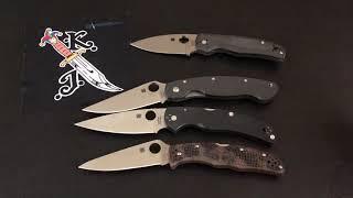 Spyderco Native Chief Overview and Side by Sides