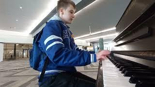 Ballade pour Adeline Richard Clayderman I Piano Cover Station Almere Centrum by Lucas Blancke