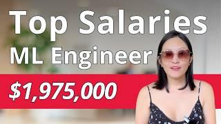 Top ML Engineer Salaries