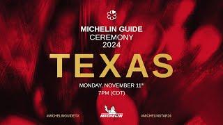 MICHELIN Guide Ceremony Texas 2024