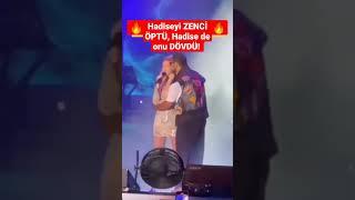 Hadise'yi Zenci Öptü . Hadise bakın ne yaptı