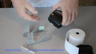 Ingenico ICT220/ ICT250 Thermal Paper Adapter Demonstration Video TPMore