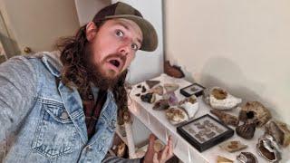 My Collection of Fossils, Crystals, Bottles, Relics & More | The Triumphant Return of Duck Man!