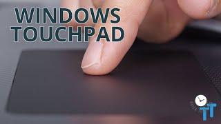 How to Right Click with the TOUCHPAD on your Windows Device