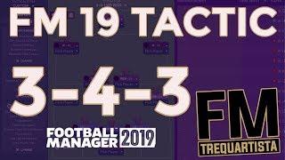 FM19 | TACTIC | GUIDE | 3-4-3 | FOOTBALL MANAGER 2019