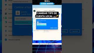 Cómo Cambiar el tipo de cuenta Administrador o Estándar en Windows 11 | #Tutorial #windows #pc