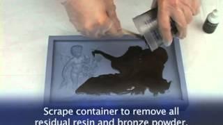 Cold Casting Real Bronze Powder & Resin   Mold Making Tutorials