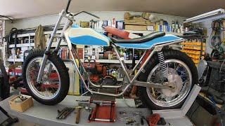 Champion Framed Yamaha 360 Flat tracker repairs