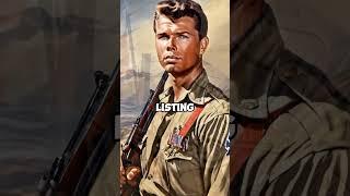 Audie Murphy's Journey From Farm Boy to War Hero #ww2 #worldwar2 #youtubeshorts #shorts
