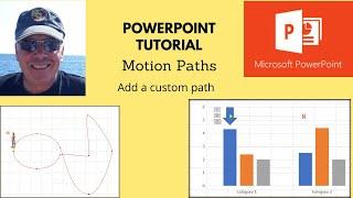 How to use Motion Paths in Microsoft PowerPoint. Custom paths