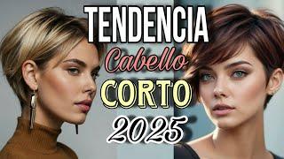 CABELLO 2025| CORTES de CABELLO CORTO ‍️ Que te QUITARÁN Años de ENCIMA| Amarás Cada uno de ellos!