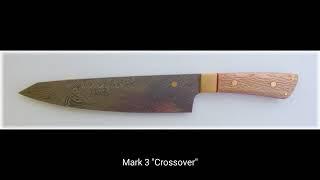 Elven Blades / NZ presents: Chef's knives - Designs from Mark 1 to Mark 5