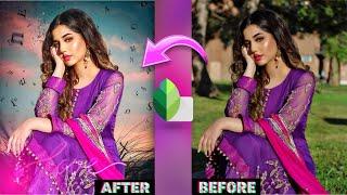 Snapseed Background Change Photo Editing | Snapseed Se Photo Ka Background Kaise Change Kare 