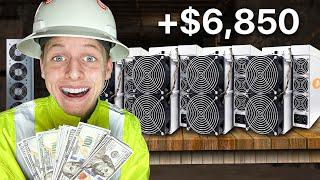 Inside My Basement Crypto Mining Farm