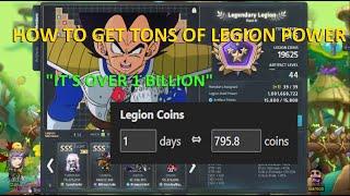 HOW TO GET TONS OF LEGION POWER