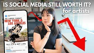 How to Keep Your ART CAREER ALIVE When Your Social Media is DYING