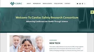 Medical Website Design San Diego - Cardiac Safety Research Consortium