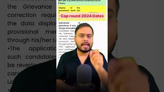 Cap Round 2024 final Dates out?? Option form filling ? | Cap 1, 2 & 3?  #mhtcet2024 #capround